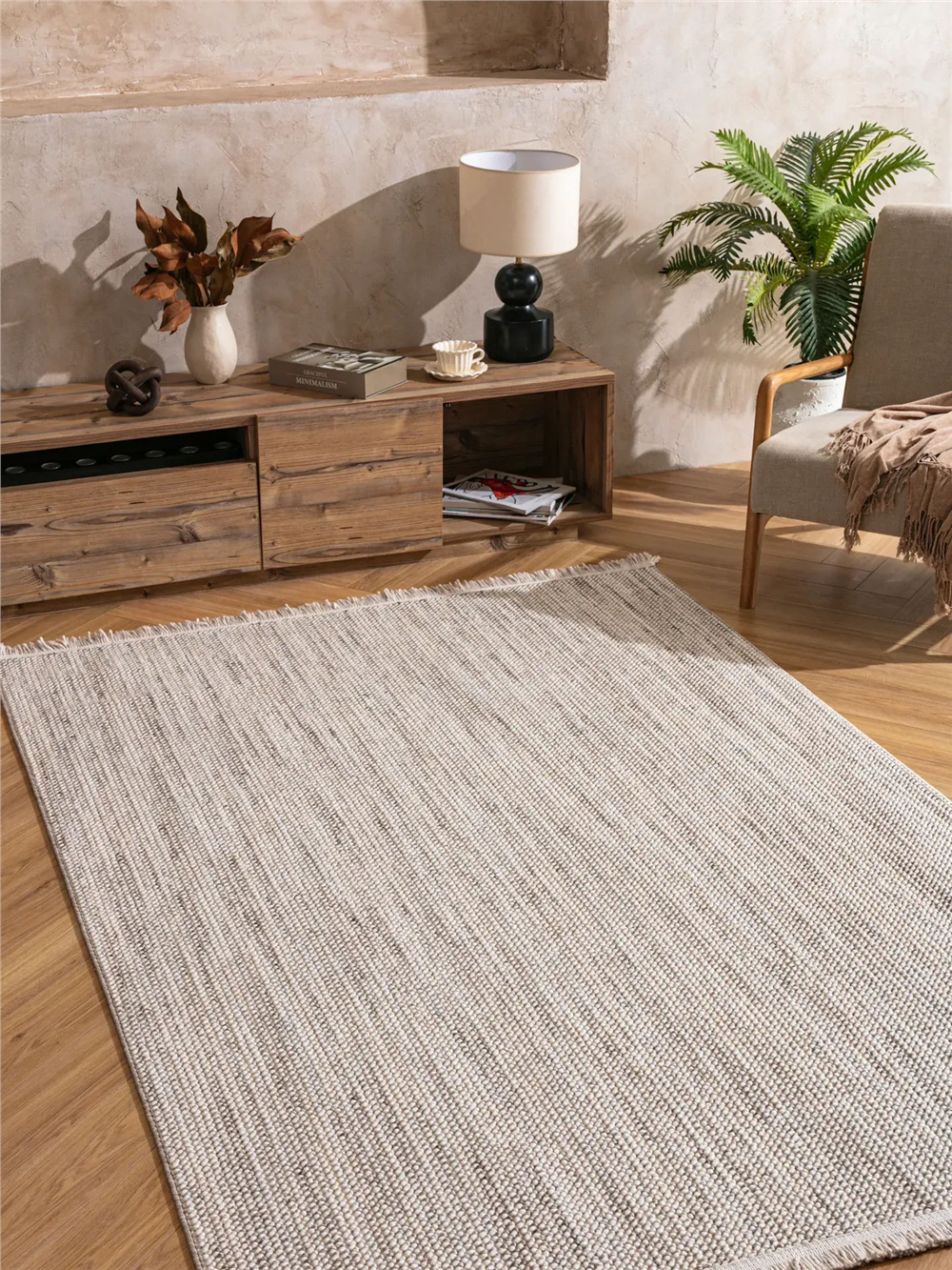 Açık Gri Point Halı