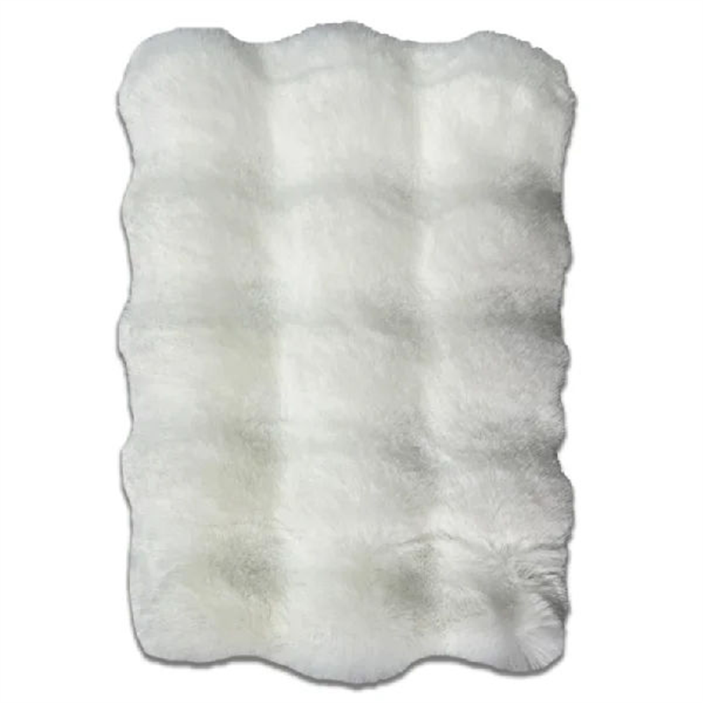 Beyaz 3 Bubble Halı