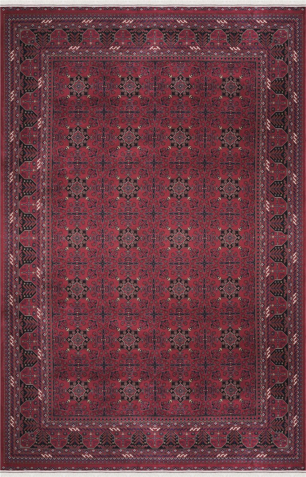 Burj 8731BU Bordo - Makine Halısı