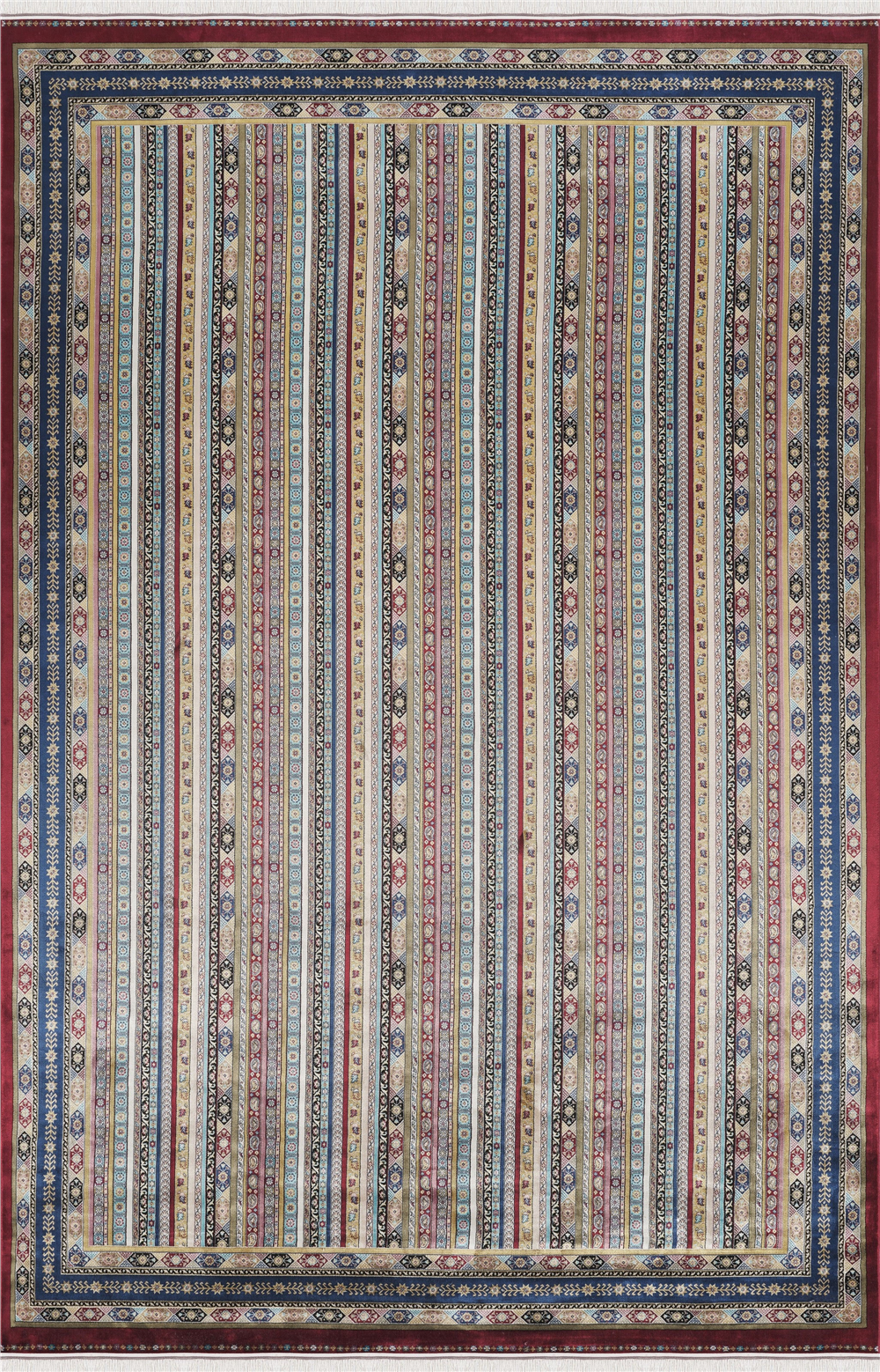 Burj 8741BU Bordo - Makine Halısı