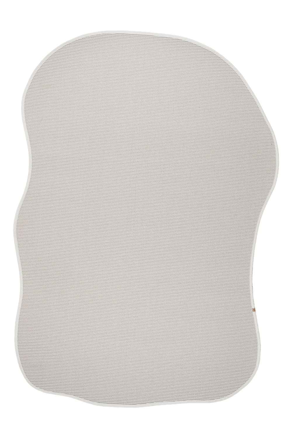 Canvas 3 Suit SU01 Cream Cotton Bordure 01 White Amorf Sisal Halı