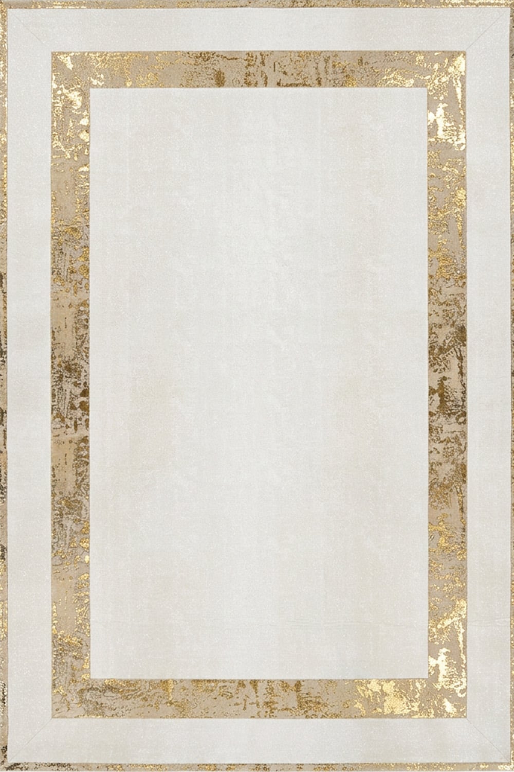 Krem Gold Rono Deri Halı