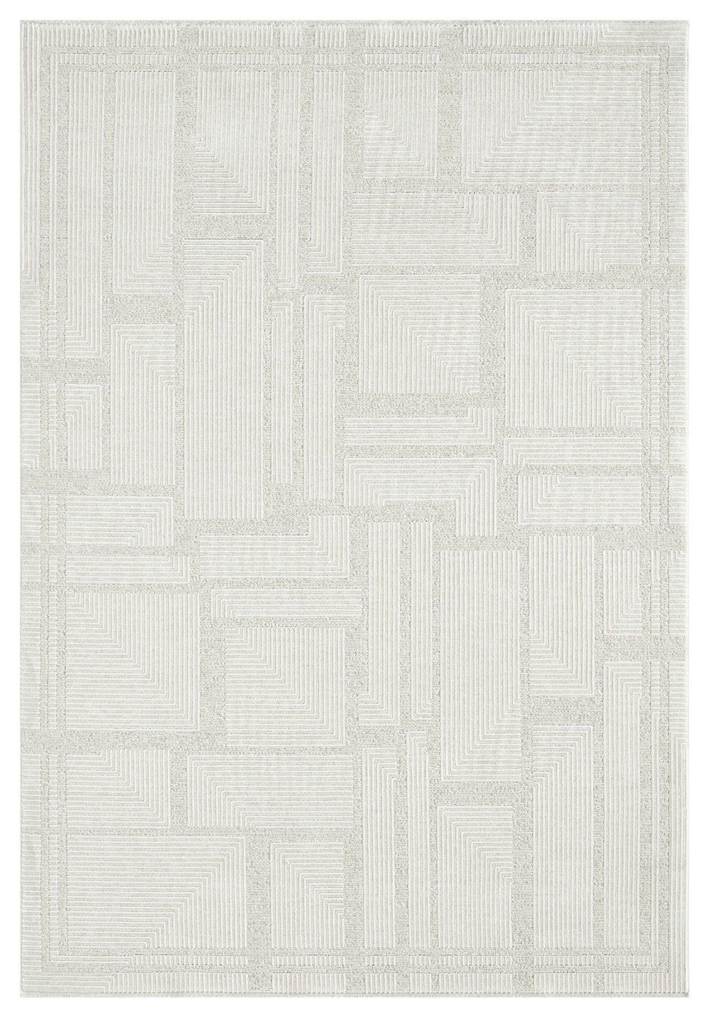 Mono Luxe 4032 Krem - Makine Halısı