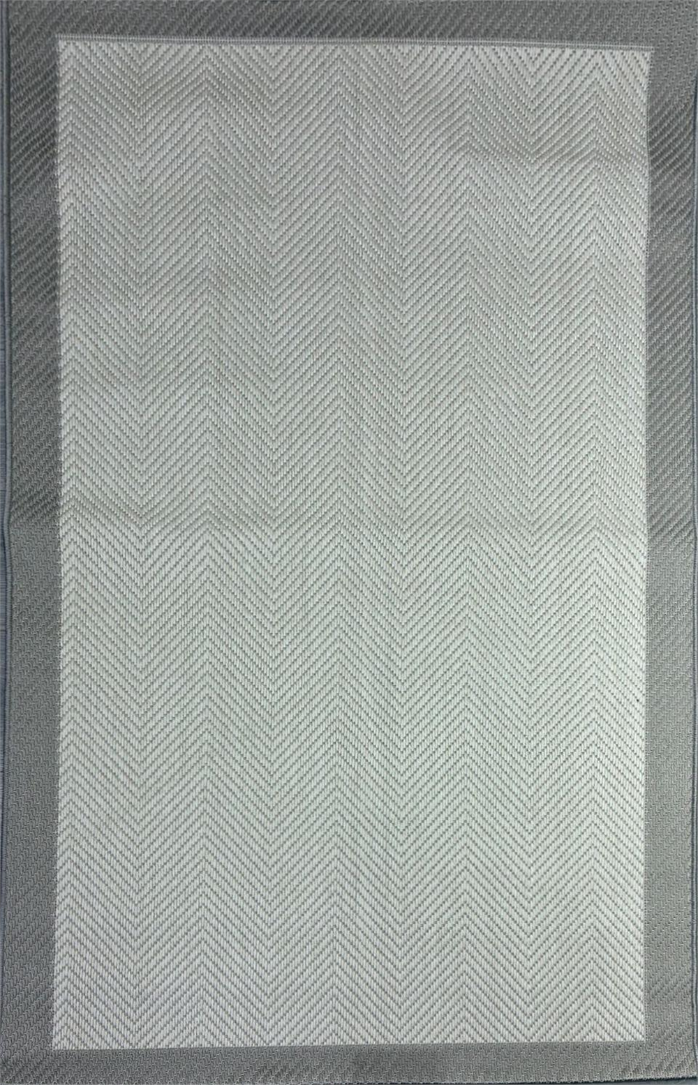White Gri Eco Sisal Halı