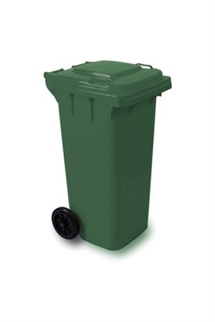 120 lt Yeşil Tekerlekli Çöp Konteynırı120 lt Yeşil Tekerlekli Çöp Konteynırı