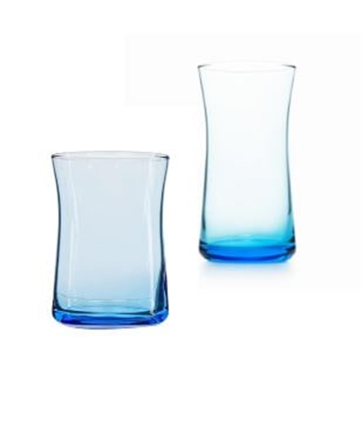 Paşabahçe Heybeli 12 Parça Mavi Su ve Meşrubat Bardağı Takımı