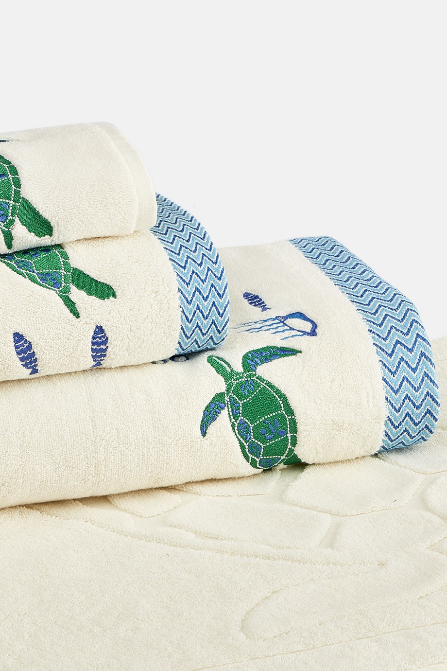 Caretta Desen Banyo Havlusu 