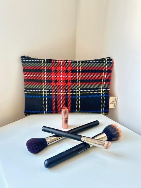 Ekose Makyaj&Aksesuar Çantası