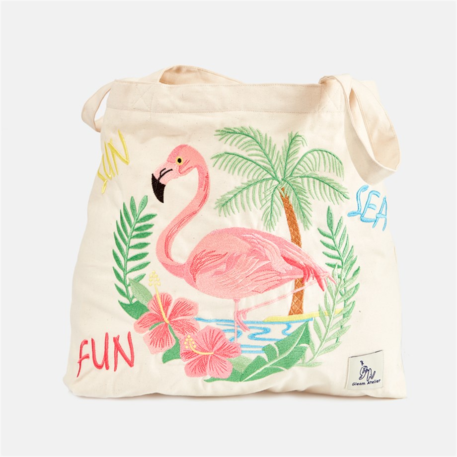 Flamingo Plaj Çantası 