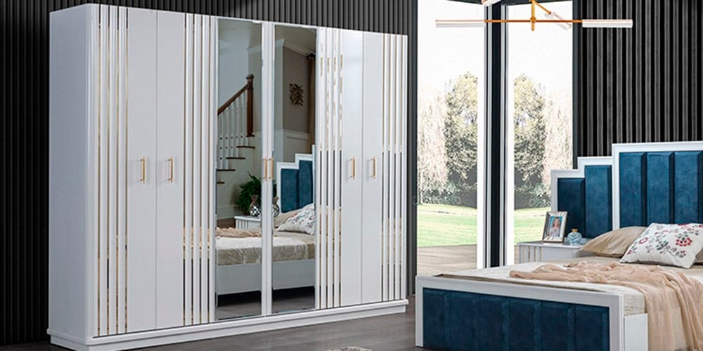 Erva Gold Kapaklı Dolap