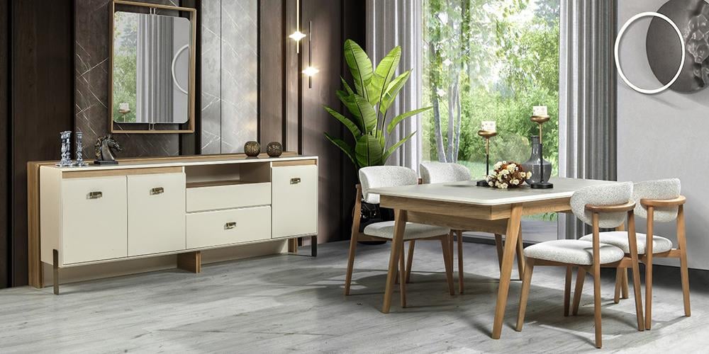 Opal Yemek Odası Takımı 