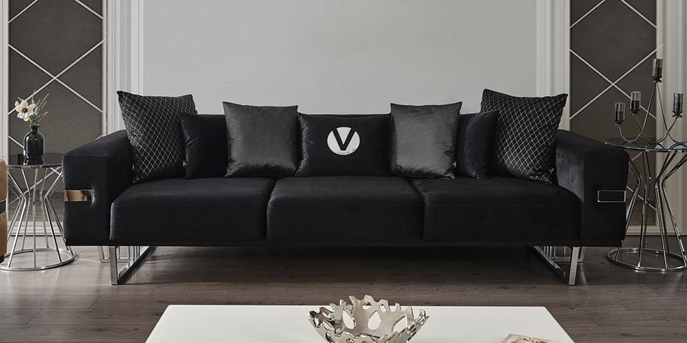 Premier White Dörtlü Koltuk