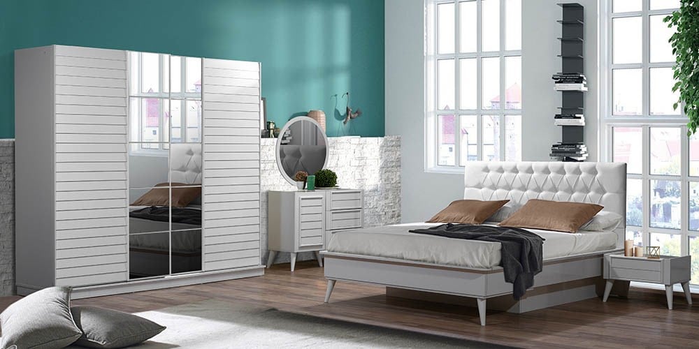 Beykoz Beyaz Yatak Odası