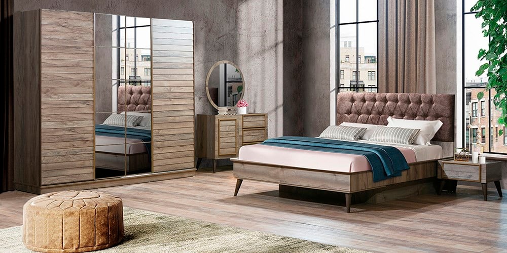 Beykoz Ceviz Yatak Odası