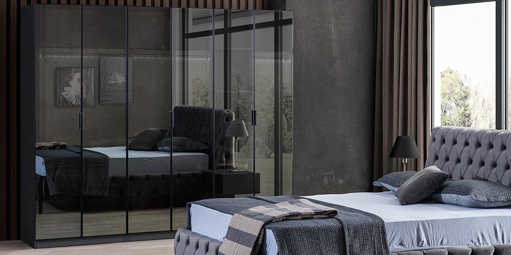 Bronze 6 Kapaklı Dolap