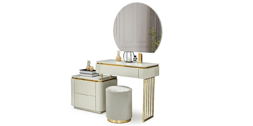 Golden Aynalı Şifonyer