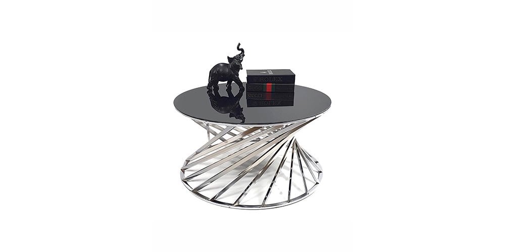 Gümüş Ayaklı Orta Sehpa