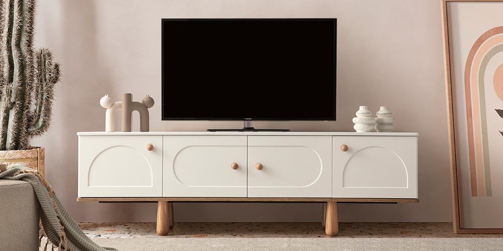 Henna Beyaz TV Ünitesi