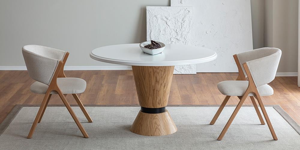 İcon Meşe Mutfak Masa Takımı