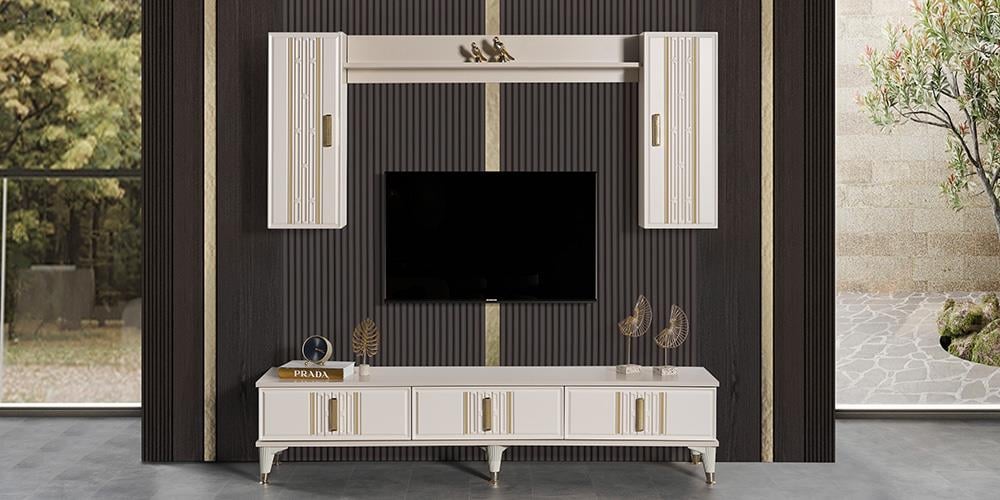 İnci Gold Raflı TV Ünitesi