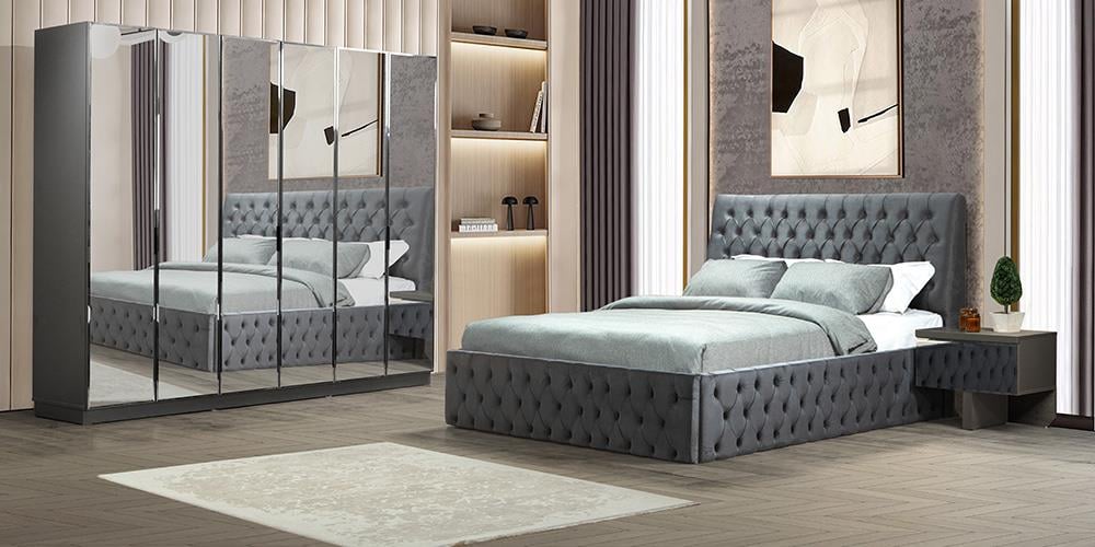 Işıl Antrasit Yatak Odası