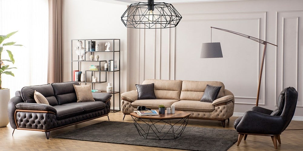 Jaguar Antrasit Koltuk Takımı