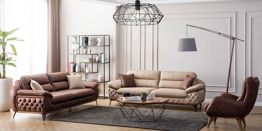 Jaguar Krem Koltuk Takımı