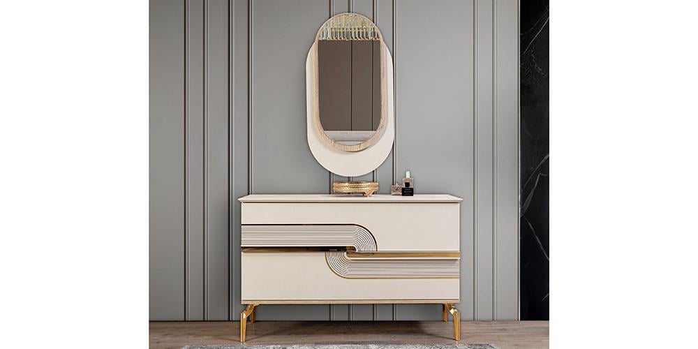 Kelebek Aynalı Şifonyer