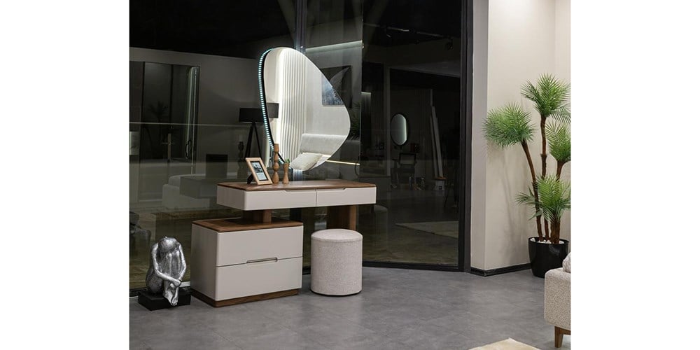 Lotus Aynalı Şifonyer