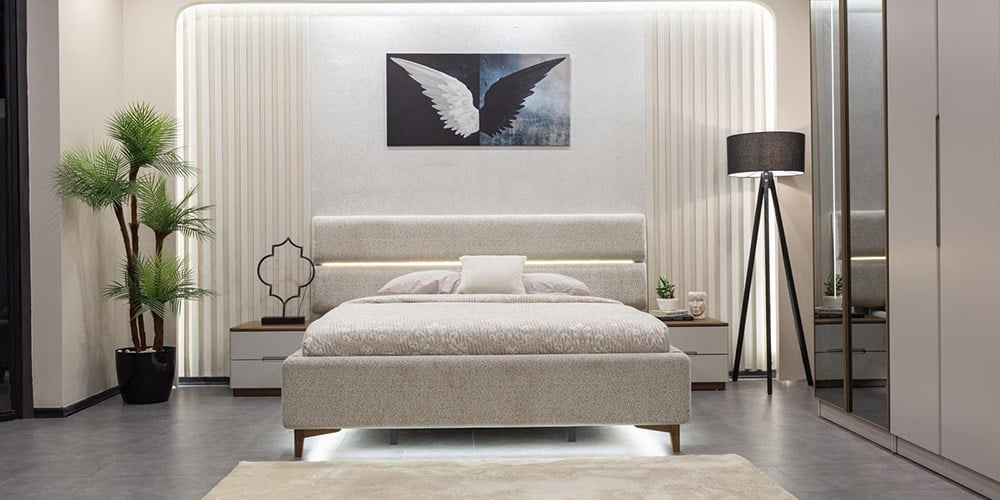 Lotus Bazalı Karyola