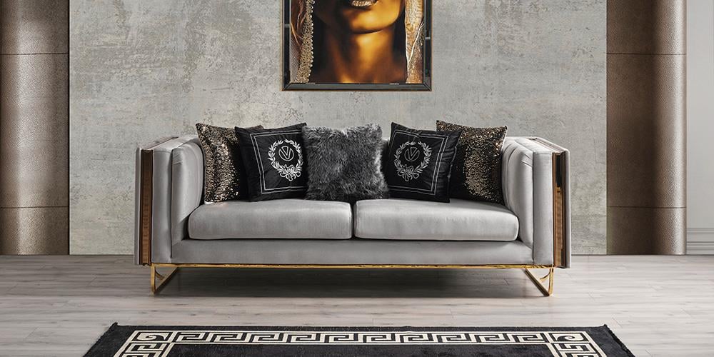 Lounge Nehir Kumu Üçlü Koltuk