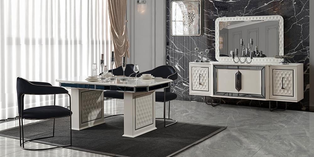 Lounge White Yemek Odası