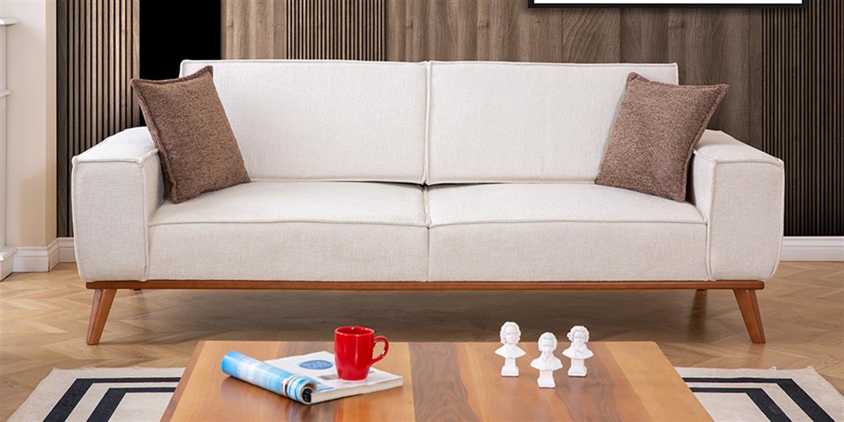 Luke Yataklı Üçlü Koltuk