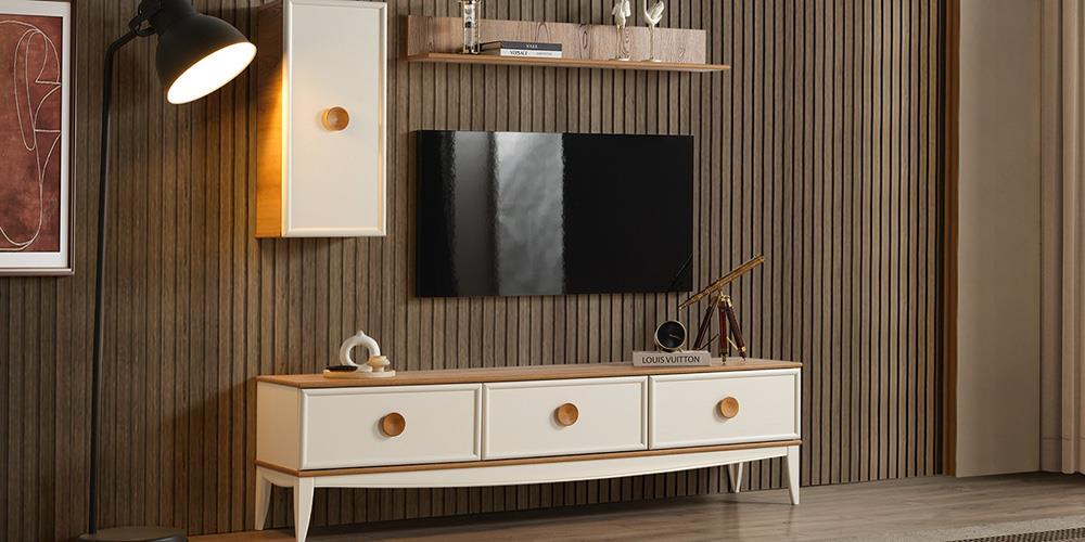 Luna Raflı TV Ünitesi