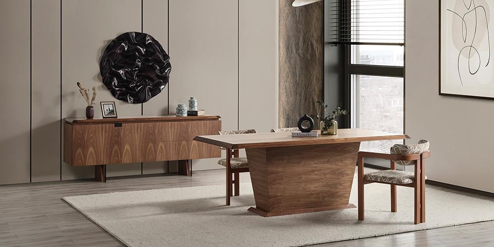 M41 Ceviz Yemek Odası Takımı