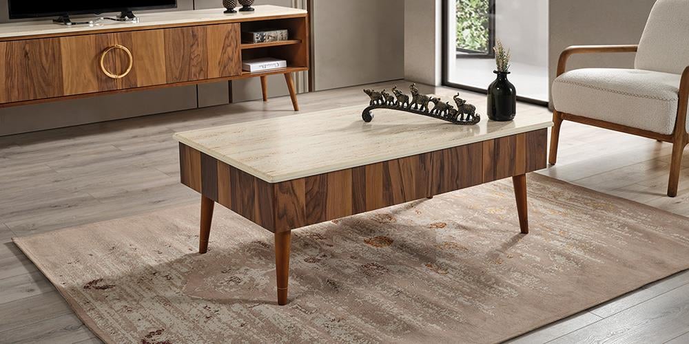 M76 Ceviz Orta Sehpa 