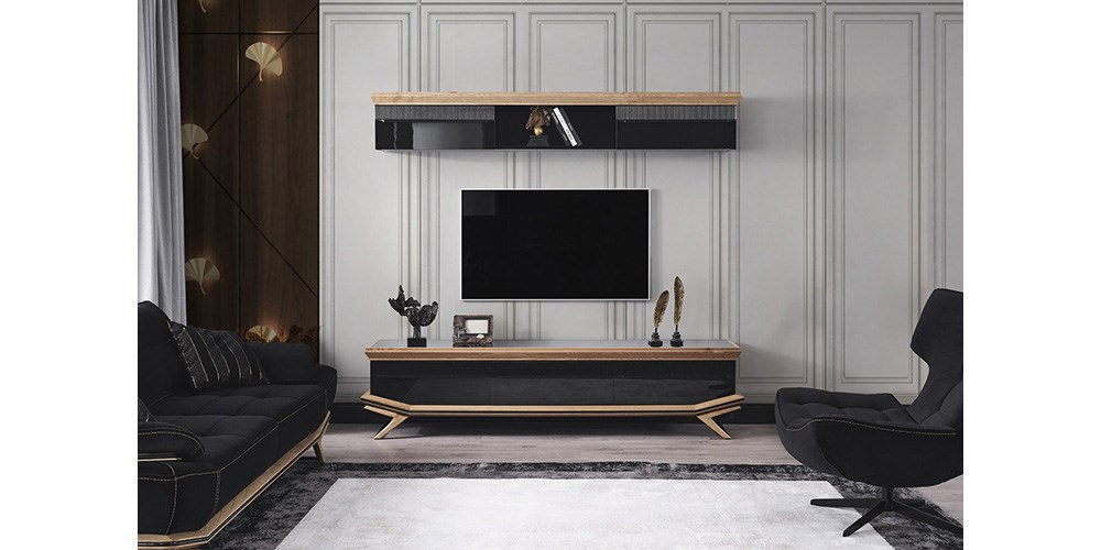 Okyanus Ahşap TV Ünitesi