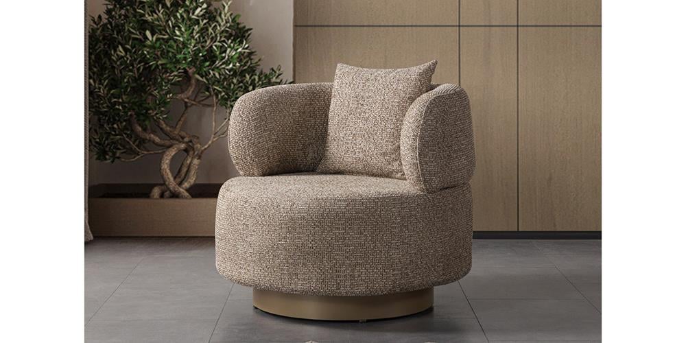 Retro Döner Tekli Koltuk