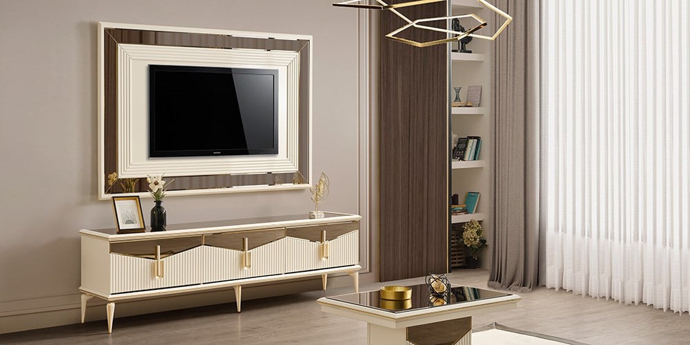 Side Gold Ayaklı TV Ünitesi