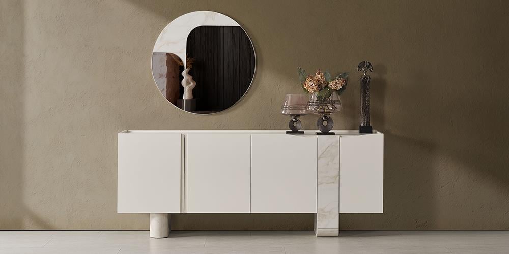 Solar Aynalı Konsol