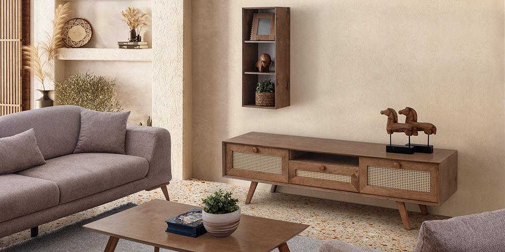 Valeria Ceviz TV Ünitesi