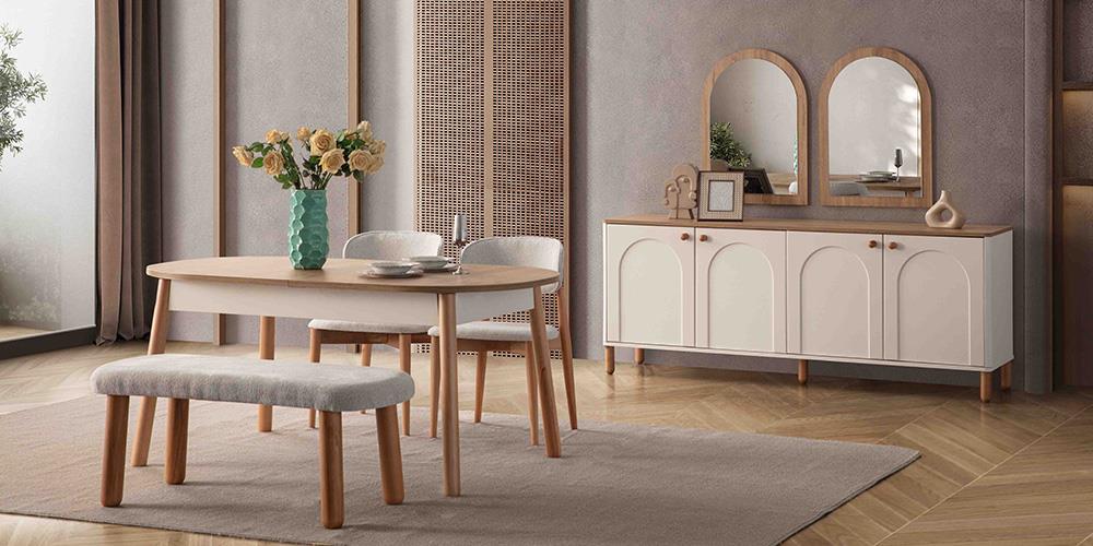 Zen Bohem Yemek Odası