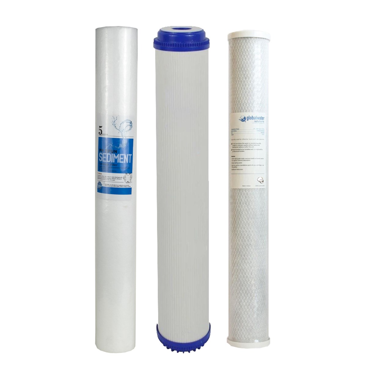 Aquames - 20'' Bina Girişi 3'lü Filtre seti Gac-Blok-SedimentAquames - 20'' Bina Girişi 3'lü Filtre seti Gac-Blok-Sediment