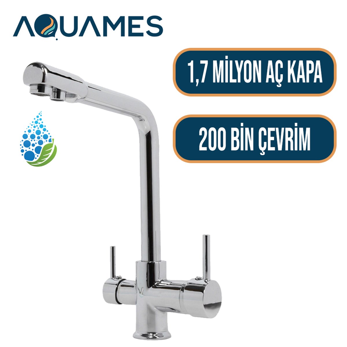 Aquames - Su Arıtma için Aquames - 3 Yollu Batarya