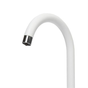 Aquames - Su Arıtma İçin Kuğu modeli Beyaz 3 Yollu Musluk 