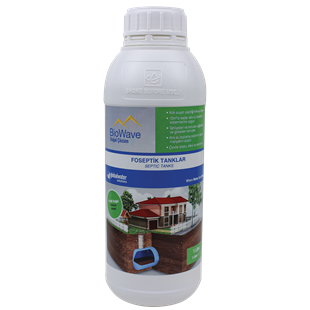 Biowave Foseptik Tanklar Koku ve Atık Giderici - 1 lt
