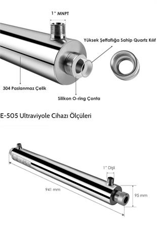 E-505 Ultraviyole Cihazı
