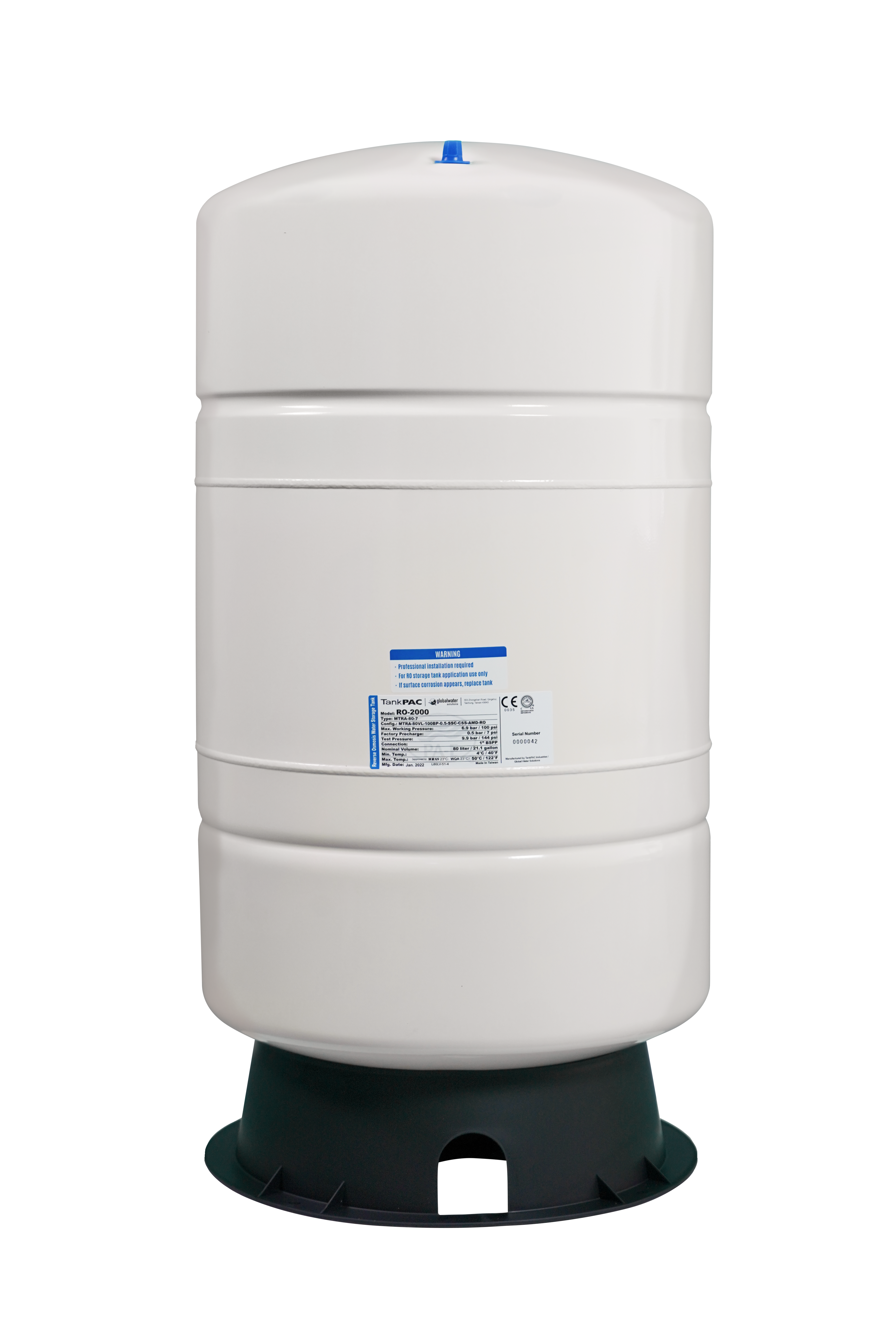 Pae Marka Su Arıtma 20 Galon Metal Tank NSF'liAquames - Pae Marka Su Arıtma 20 Galon Metal Tank NSF sertifikalı