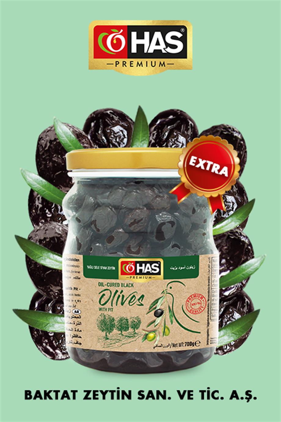 Yağlı Sele Sİyah Zeytin Ekstra 700 G