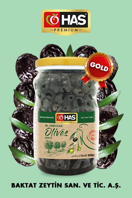 Yağlı Sele Sİyah Zeytin Gold 1000 G